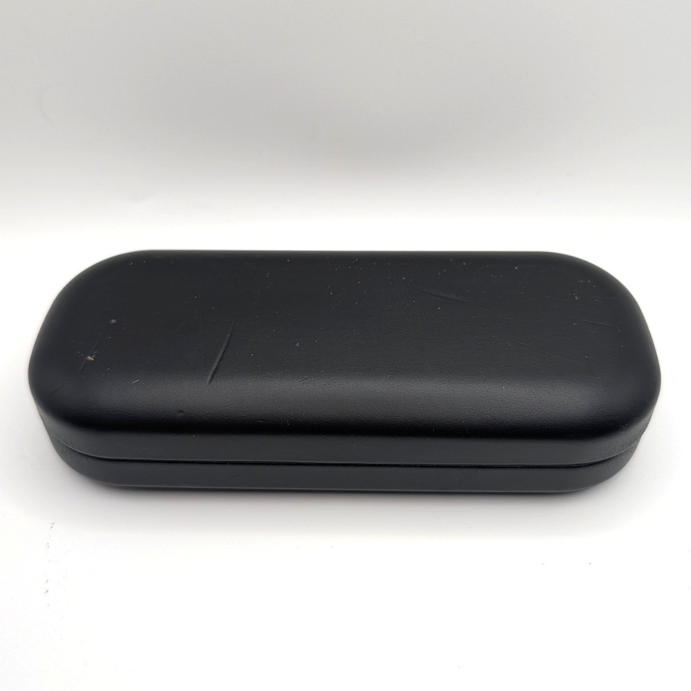 Vintage Polo Ralph Lauren Black Eyeglasses Case Hard Shell With Cleaning Cloth - Picture 5 of 5
